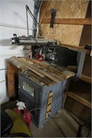 Craftsman radial arm saw with table box and