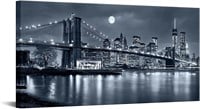 SEALED -Arts Large Size Brooklyn Bridge Canvas