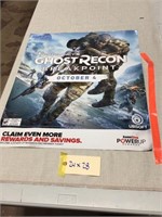 24x28 Ghost Recon Breakpoint damaged
