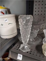 American Fostoria  Cups & Saucers & Bud Vase