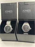 2x Men's Jones of New York Watches Brand New in