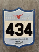 2024 Rodeo Austin Back Tag - Kolby Wanchuk