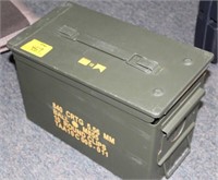 1 METAL ARMY AMMO CAN