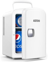 AstroAI Mini Fridge 4L/6 Can - White