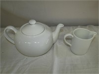 Teapot & Creamer Dish