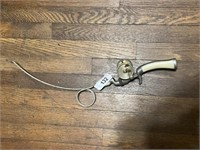 Vintage ice fishing rod & reel