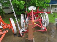 SICKLE BAR MOWER ON STEEL WHEELS - MCCORMICK -