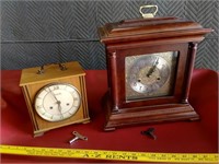 Vintage Forestville Germany & China Clocks