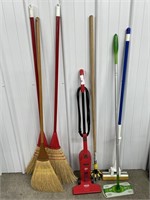 Straw Brooms, Dirt Devil Vacuum, Bulb Changer