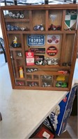Shadowbox with Motorcycles & Advertising