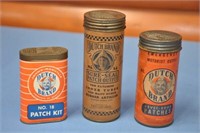 Vintage Dutch Brand cardboard patch kits
