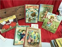 Vintage Childrens Books & Xylophone