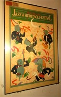 1982 New Orleans Jazz & Heritage Festival poster