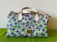 Dooney & Bourke Purple Petunia Shoulder Bag