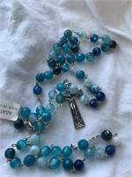 Sterling Silver Rosary Made in Italy