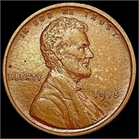 1915-D Wheat Cent CLOSELY UNCIRCULATED