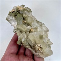 260 Gm Gorgeous Natural Chlorine Quartz Specimen