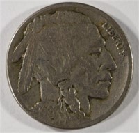 1921-S BUFFALO NICKEL, FINE KEY DATE!