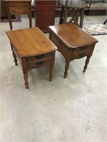 Super nice pair of maple sterling house side
