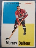 1960-61 Topps NHL Murray Balfour Card #12