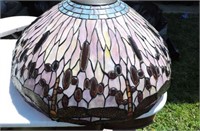 Leaded Glass Dragonfly Lower Pattern Lamp Shade