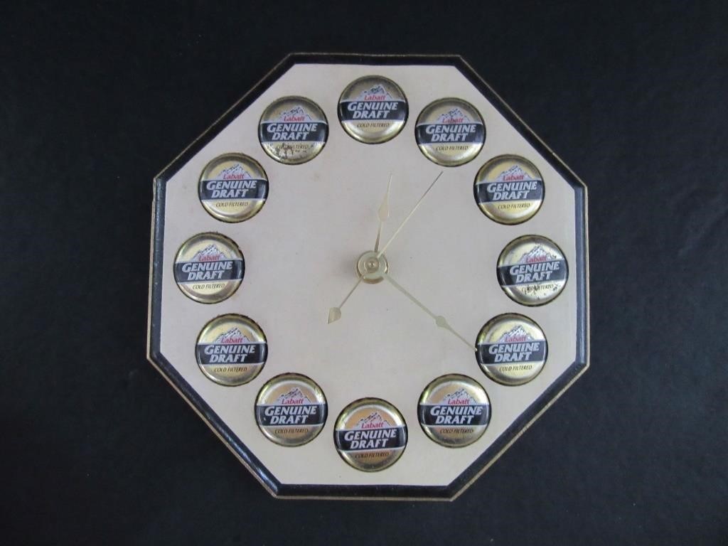 Labatt's Genuine Draft Wall Clock