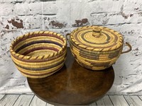 Hand Woven Saudi Arabian Baskets