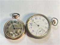 (2) Waltham Pocket Watches