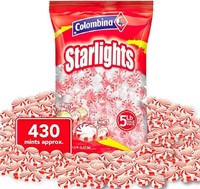 Columbina Peppermint Starlight Mints, 5 pounds