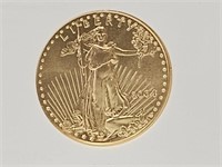 2004 GOLD $25 Eagle Graded MS70