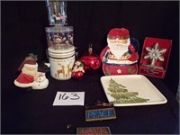 CHRISTMAS CONTAINERS & MISC.