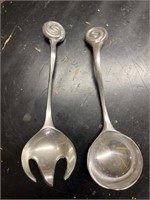 Authentic Pewter Spoon & Spork Made in Mexico