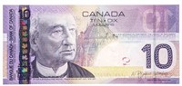 Bank of Canada 2005 $10 (FER) GEM UNC