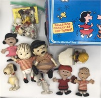Assorted Peanuts Figures, Top