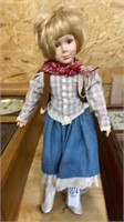 18 inch doll on stand