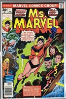 Ms. Marvel #1 1977 Key Marvel Comic Book