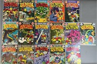The Demon #1-16 1972 Marvel Comic Book Run