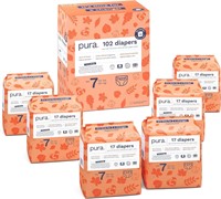 Pura Size 7 Eco-Friendly Diapers