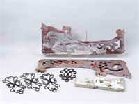 Wood and Metal Architectural Pieces