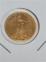 1/10TH OZ  AM. GOLD EAGLE 1997