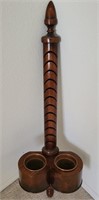 E - WEIMAN HEIRLOOM WALL MOUNT UMBRELLA  HOLDER