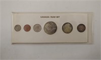 Ensemble numismatique Canada 1967 hors