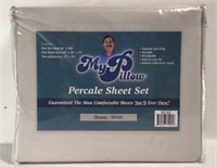 New My Pillow Percale Sheet Set 
Size Queen