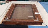 Large Wood Display Cabinet