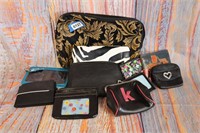 11 different wallets and coin purses see pics