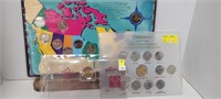 3 PIECES CANADA COIN,CANADA 125 SET AND 1992