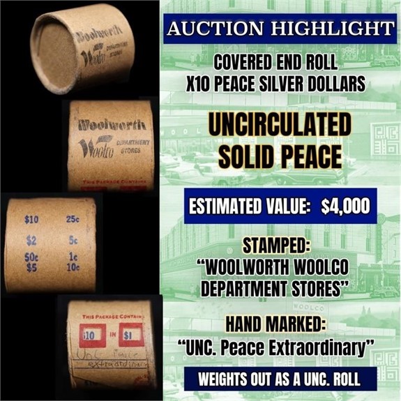 LATE NIGHT! Key Date Rare Coin Auction 25.3ON