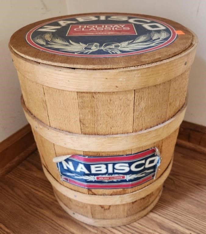 Nabisco barrel container