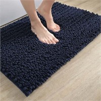 24 x 16  OEAKAY Soft Chenille Bath Mat  Non Slip