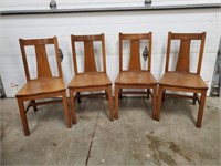 Antique dining chairs (4)